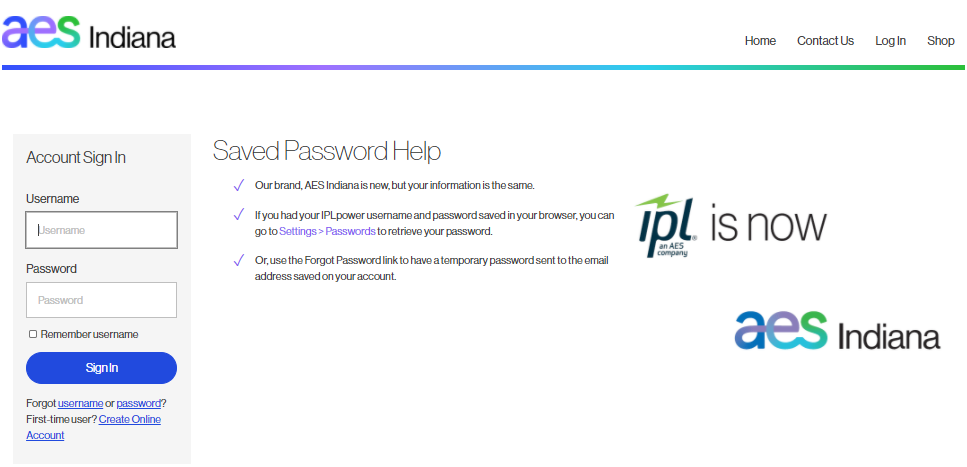 Indiana Polis Power & Light Bill Pay