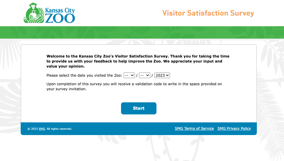 kansas city zoo survey tips